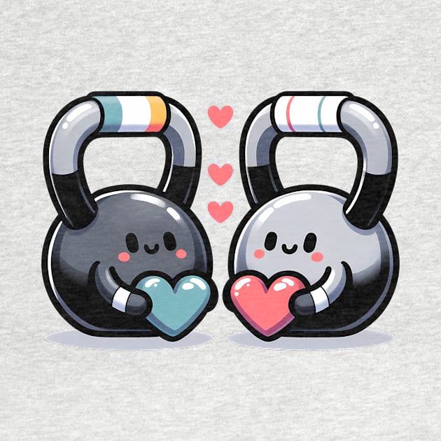 Kettlebell Love Connection by Purrformance Wear